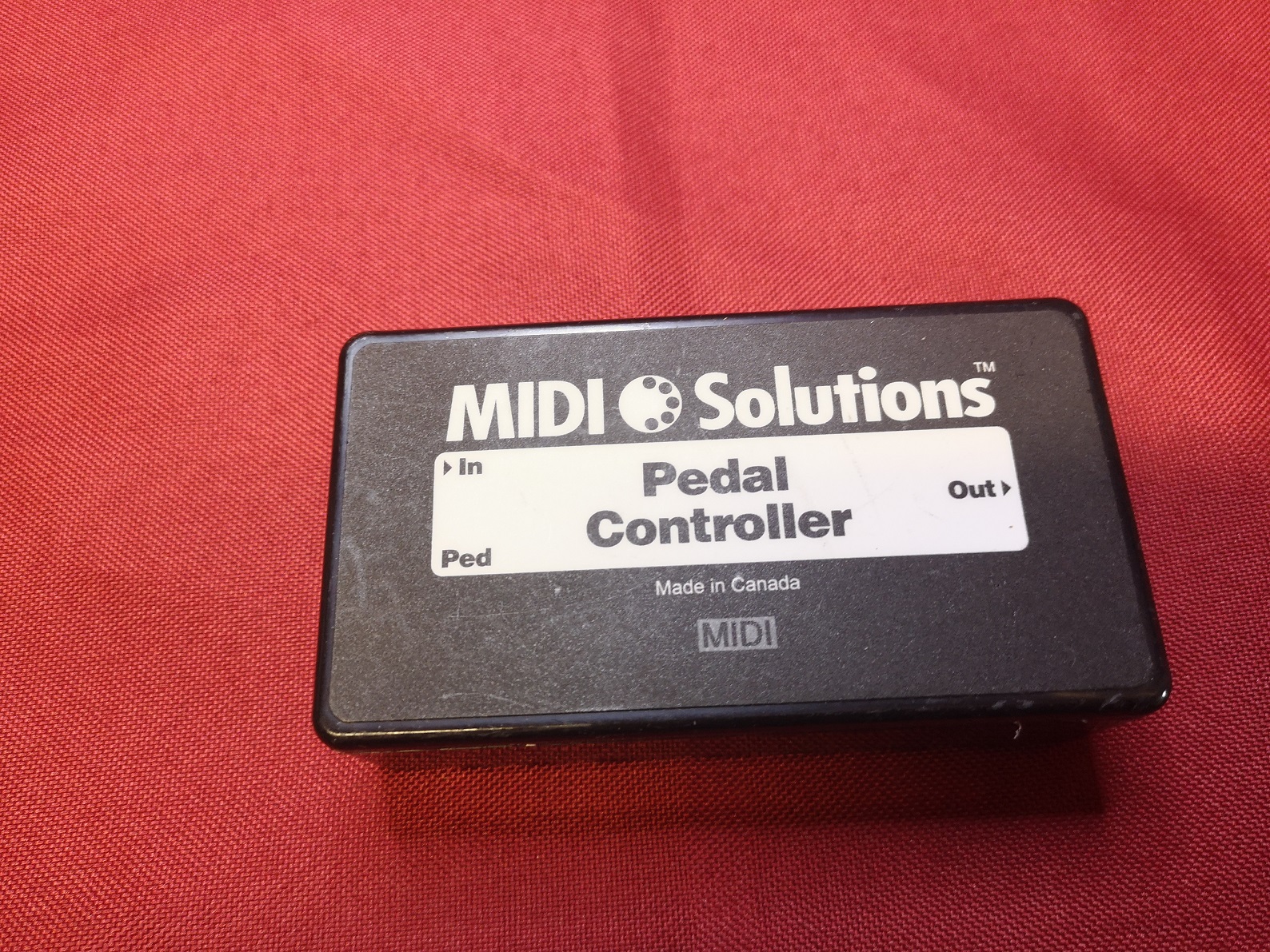 midi solutions pedal controller