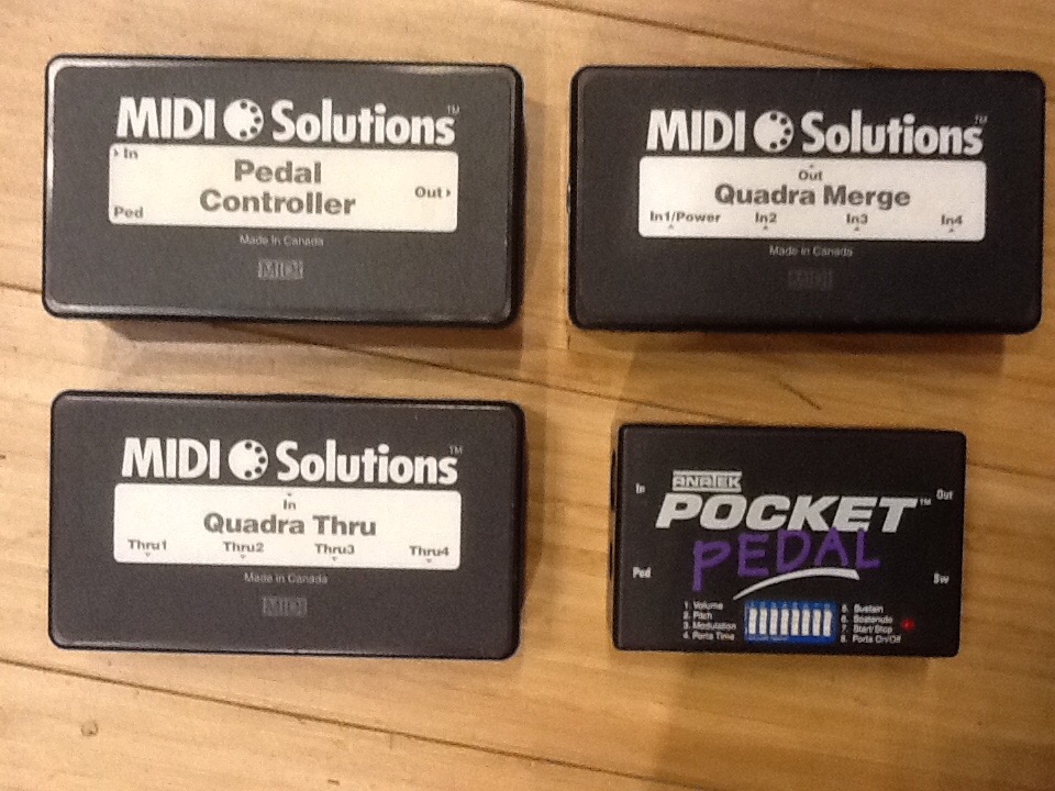midi solutions pedal controller